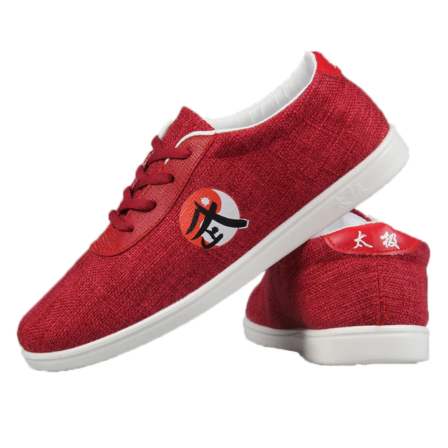 картинка Детские спортивные тапочки из льна LIURUI, Red-43 от магазина Одежда+