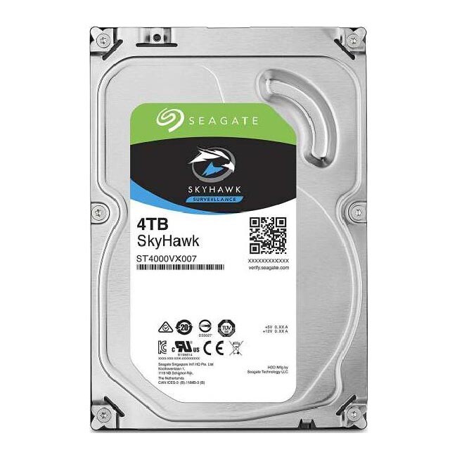 картинка Жесткий диск Seagate SkyHawk Surveillance 4Tb, 3.5'', ST4000VX007 от магазина Одежда+