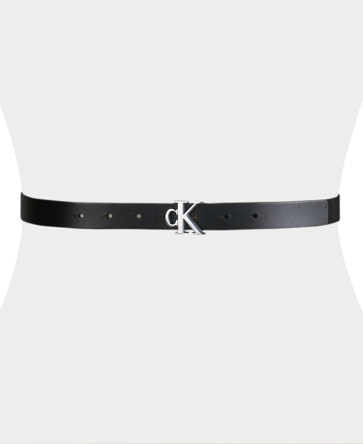 картинка Женский узкий ремень Calvin Klein с монограммой от магазина Одежда+