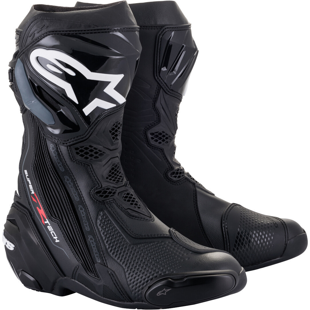 картинка Спортивные мотоботы Alpinestars Supertech R, черный от магазина Одежда+
