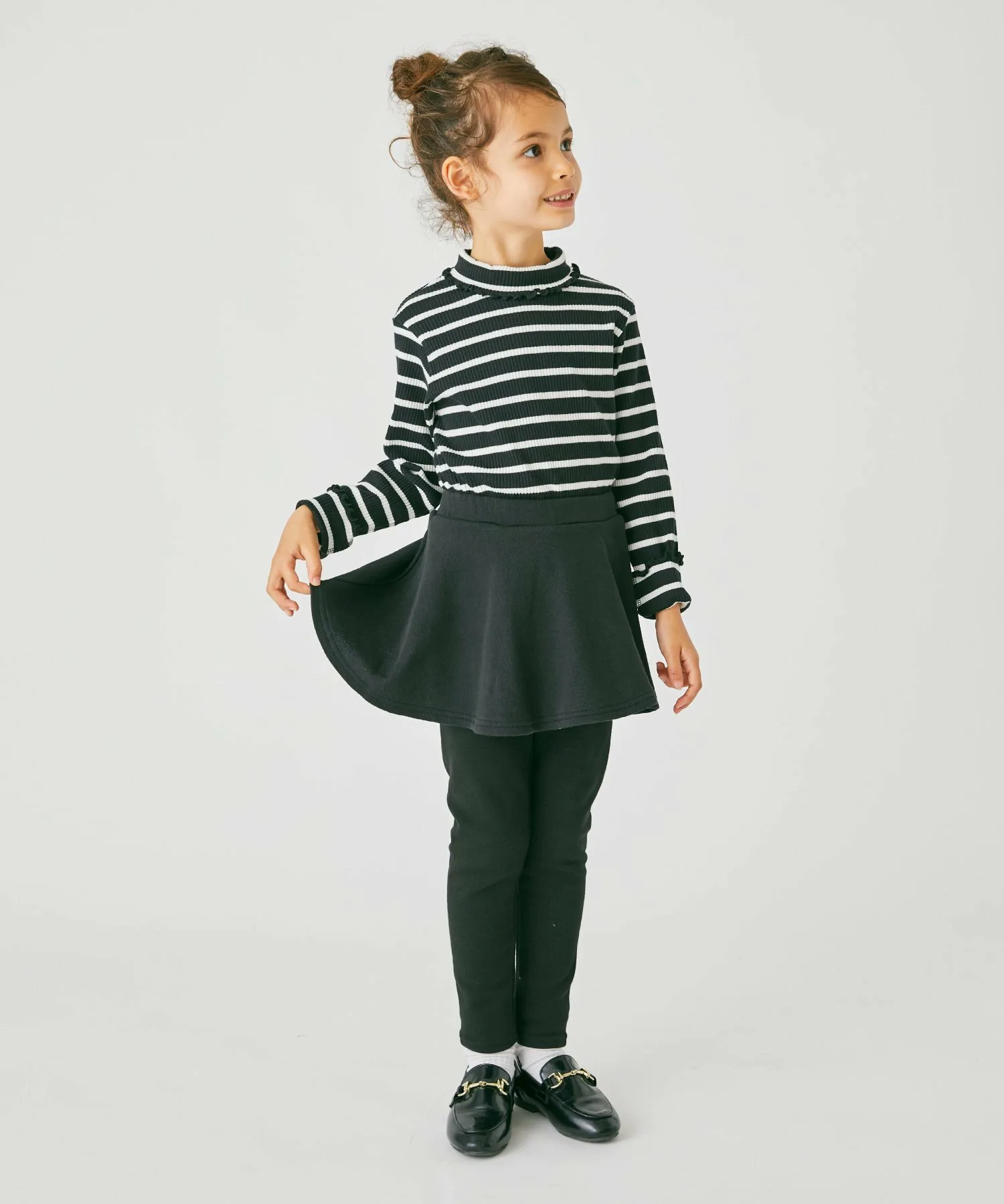 картинка Водолазка в рубчик Ever Closet, Black border от магазина Одежда+
