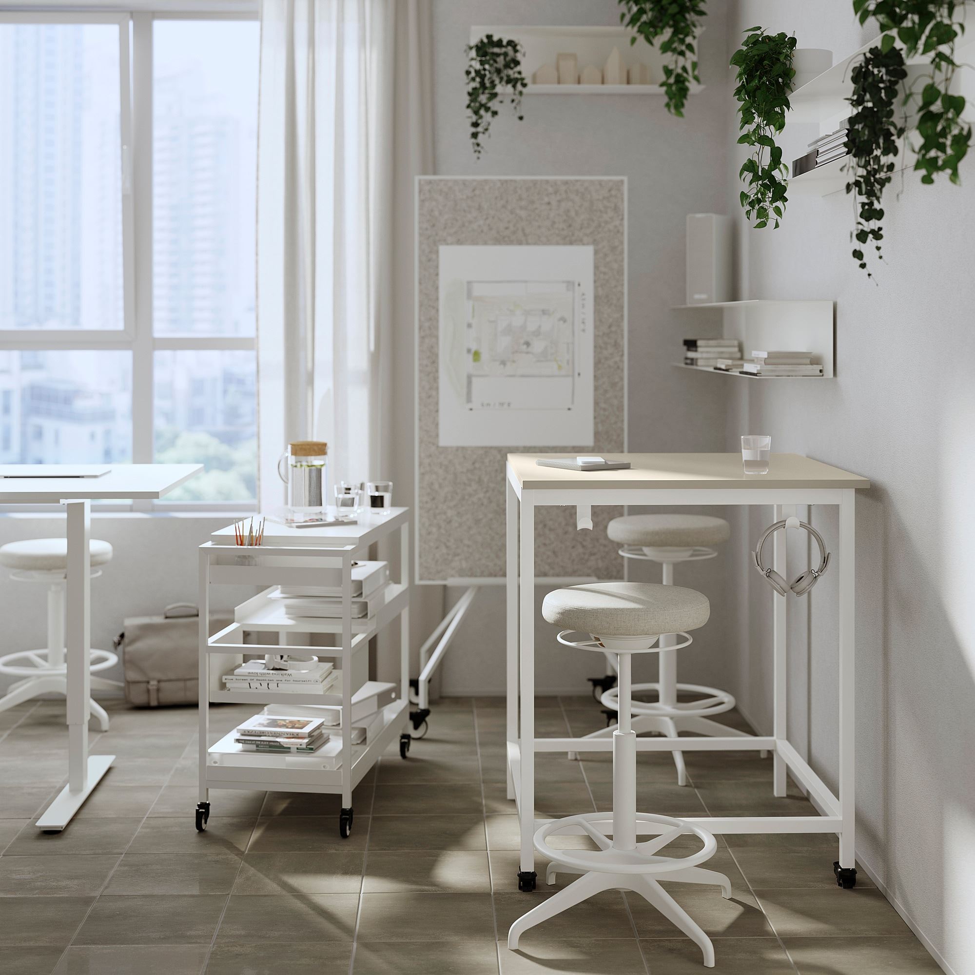 картинка Табурет LIDKULLEN IKEA, Гуннаред бежевый от магазина Одежда+