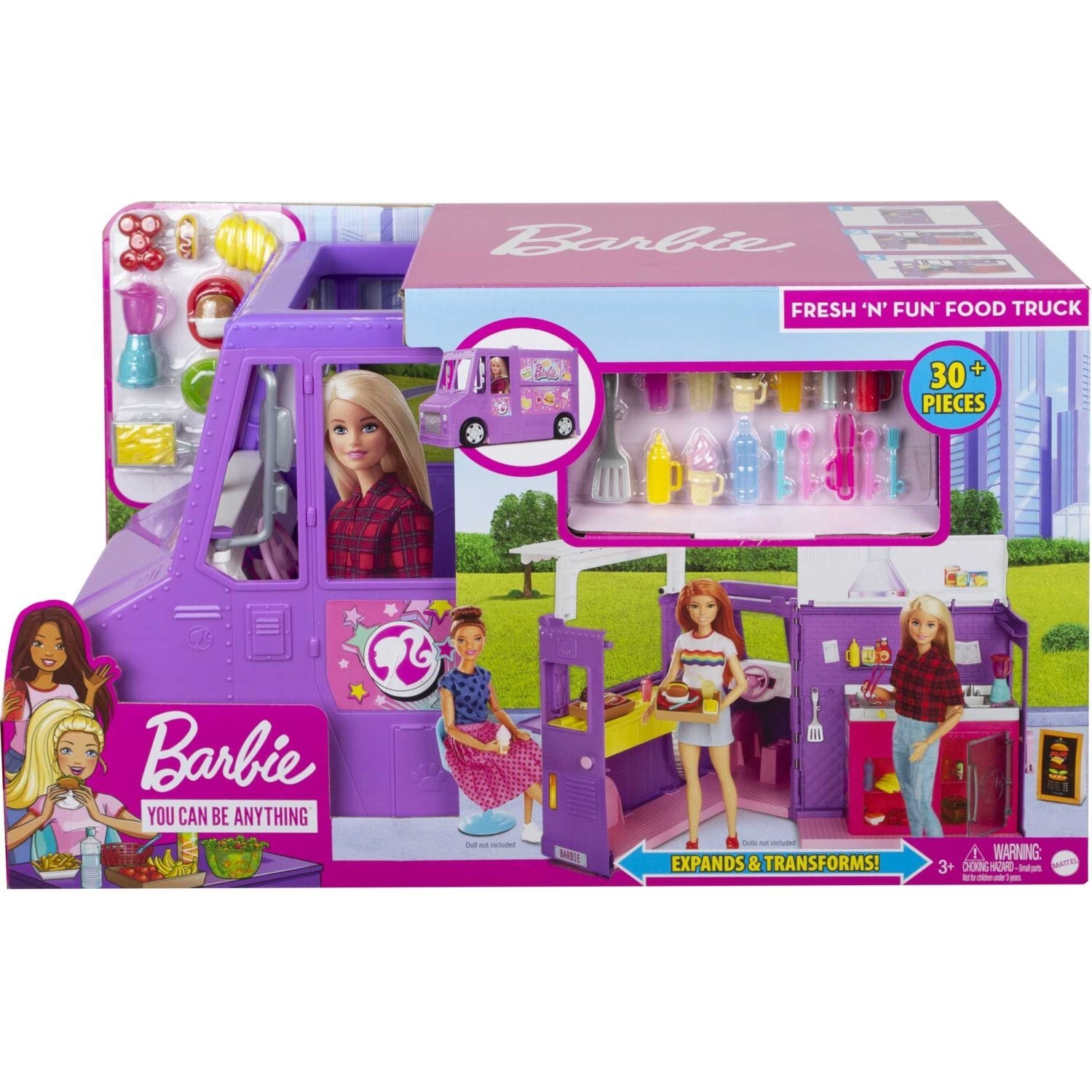 картинка Игровой набор Barbie фургон с едой GMW07 от магазина Одежда+