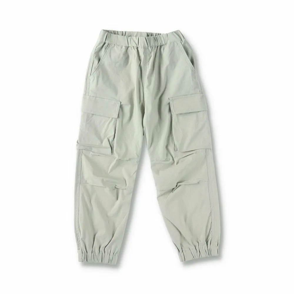 картинка Брюки-карго из эластичной саржи Branshes, Light gray от магазина Одежда+