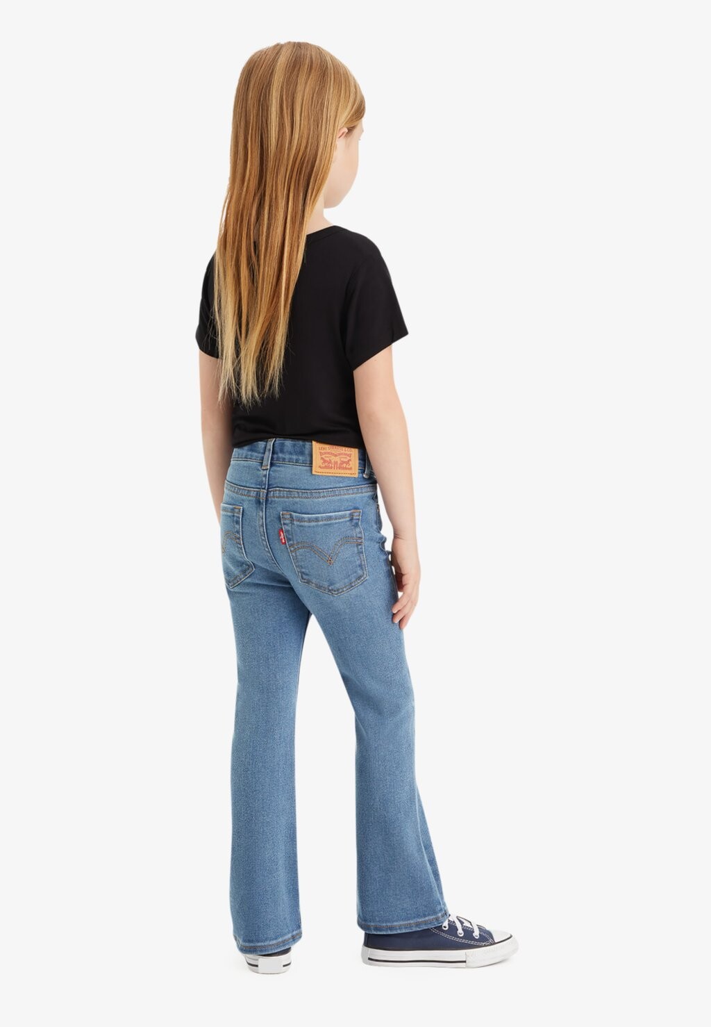 картинка Расклешенные джинсы High Rise Levi's, цвет clean getaway от магазина Одежда+