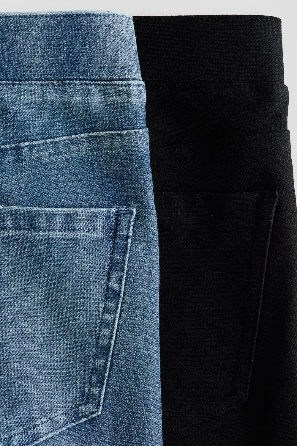 картинка Набор из 2 джеггинсов H&M, Schwarz/Denimblau от магазина Одежда+