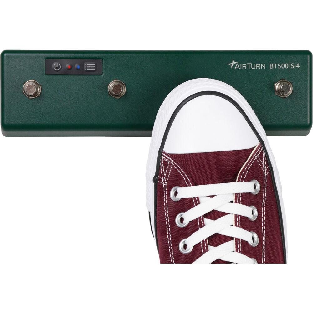 картинка AirTurn BT500S-4 Four-Switch Wireless Foot-Controller BT500S-4 от магазина Одежда+