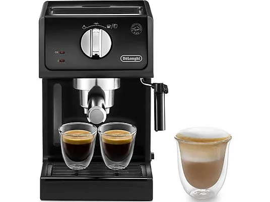 картинка Рожковая кофеварка DeLonghi ECP 31.21, черный / серебристый от магазина Одежда+