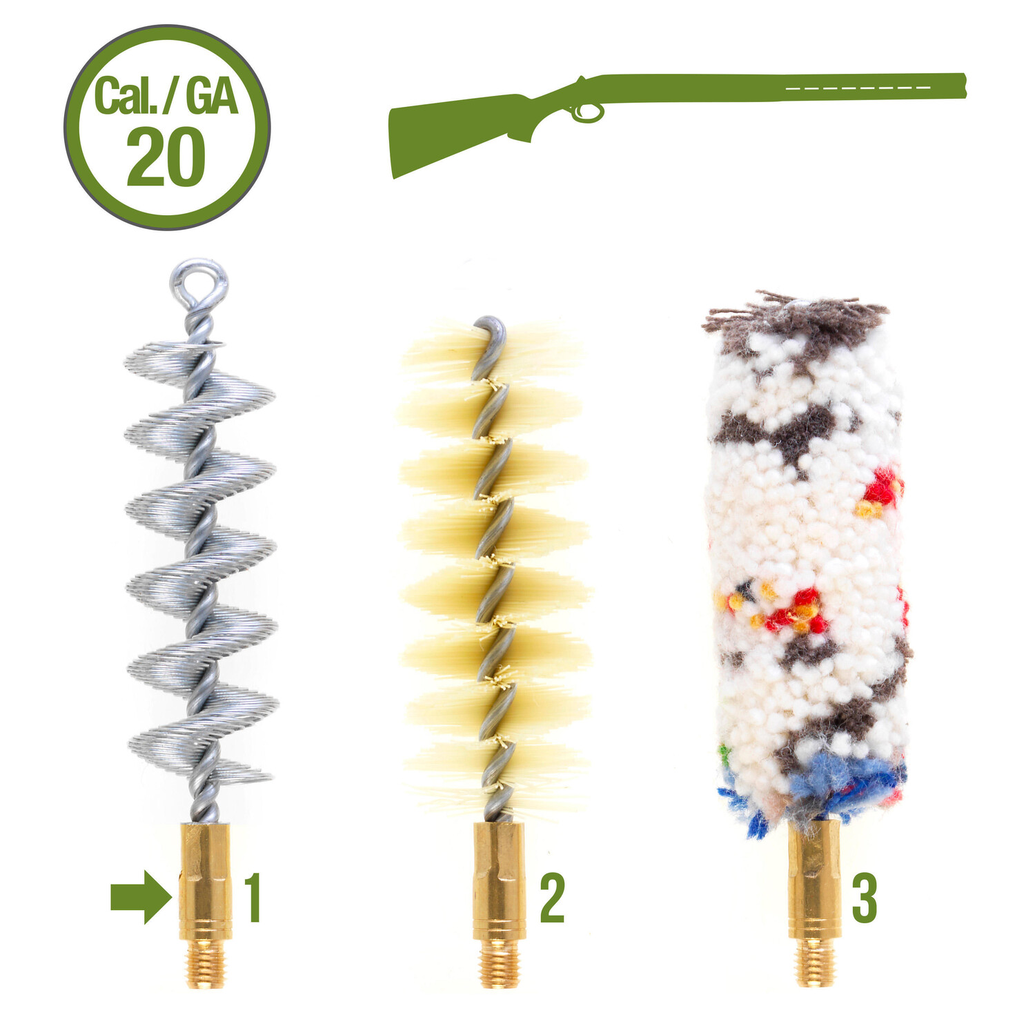 картинка Набор для чистки винтовки SOLOGNAC от магазина Одежда+