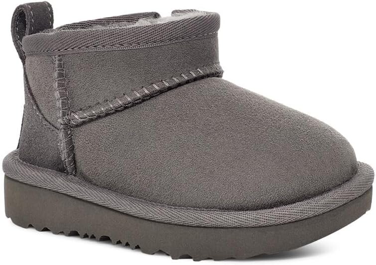 картинка Угги UGG унисекс для детей T Classic Ultra Mini, серый от магазина Одежда+
