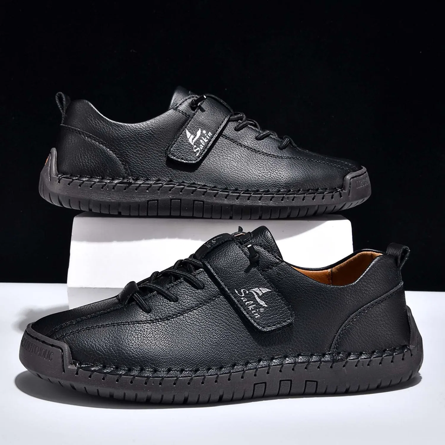 картинка Женские мокасины классические, Stile C02 Nero от магазина Одежда+