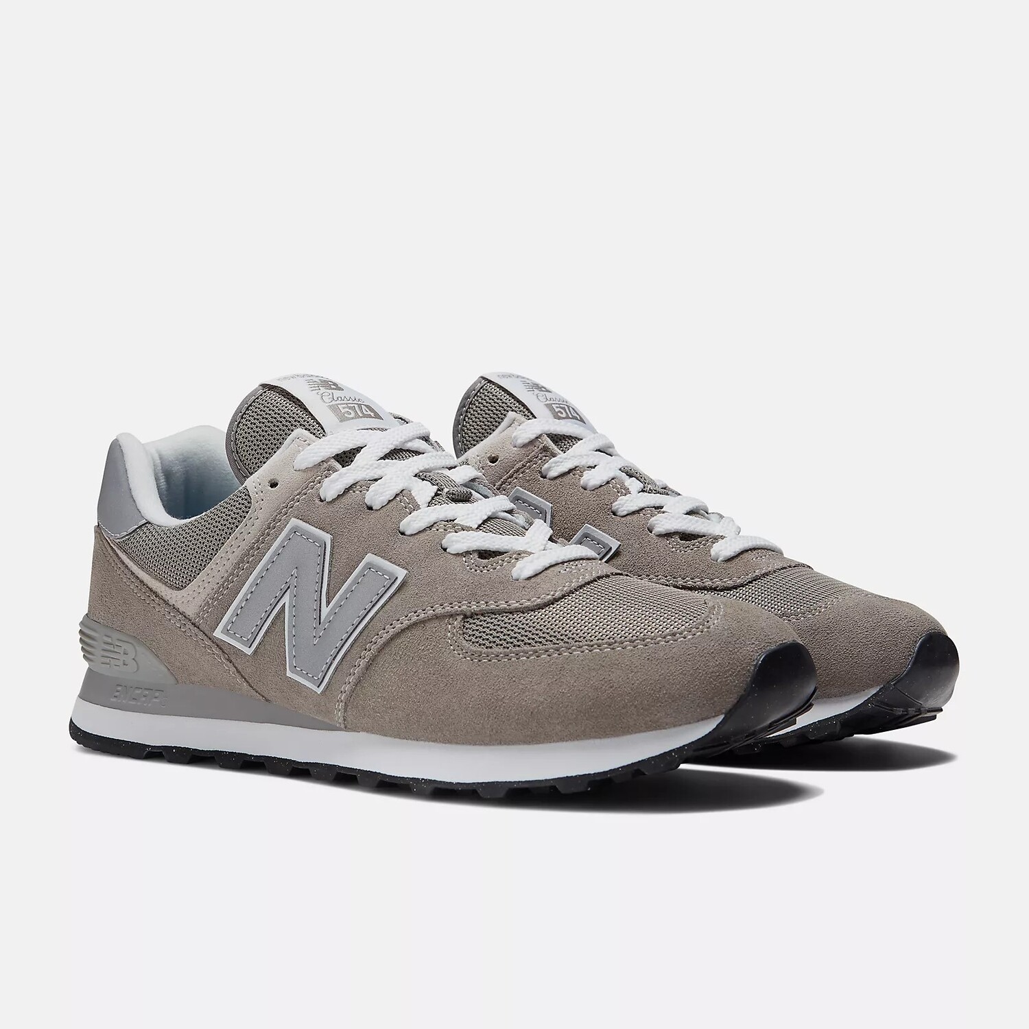 картинка Кроссовки New Balance 574 Core, серый/белый от магазина Одежда+