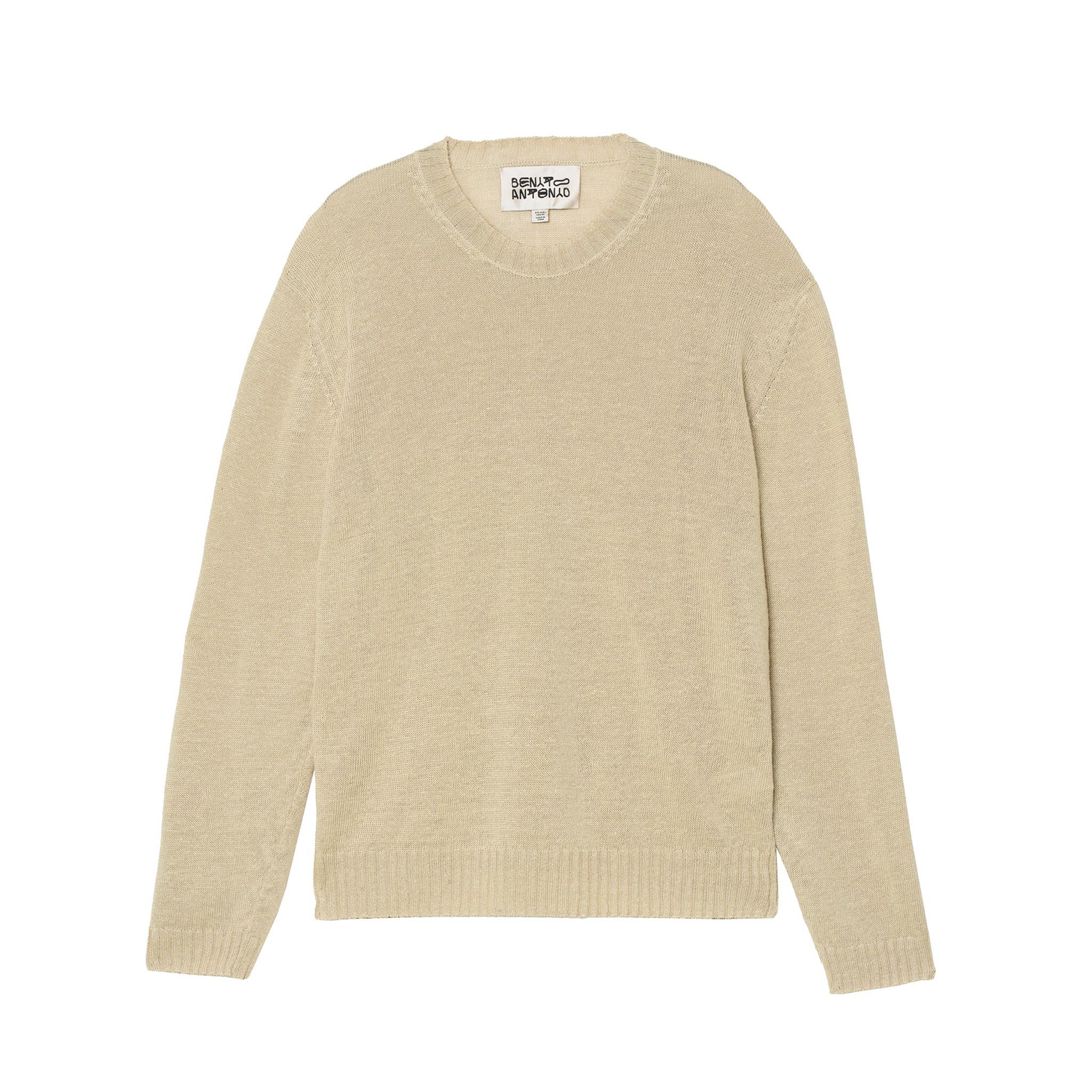 картинка Джемпер Zara Benito Antonio Collection Relaxed Fit 100% Linen, бежевый от магазина Одежда+