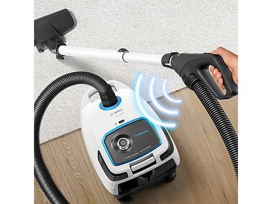 картинка Пылесос Bosch BGL6TSIL 700W, белый / черный от магазина Одежда+