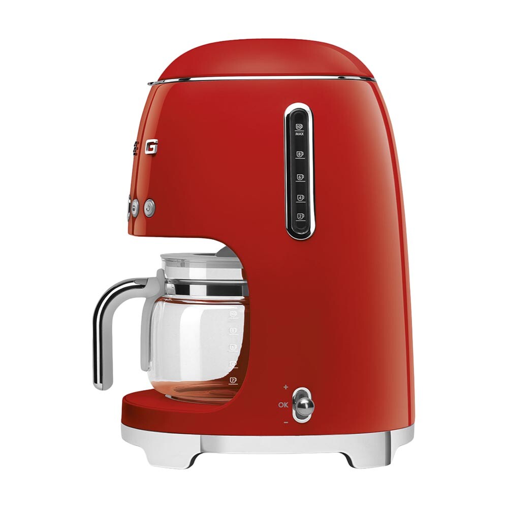 картинка Кофеварка капельная Smeg DCF02, красный от магазина Одежда+
