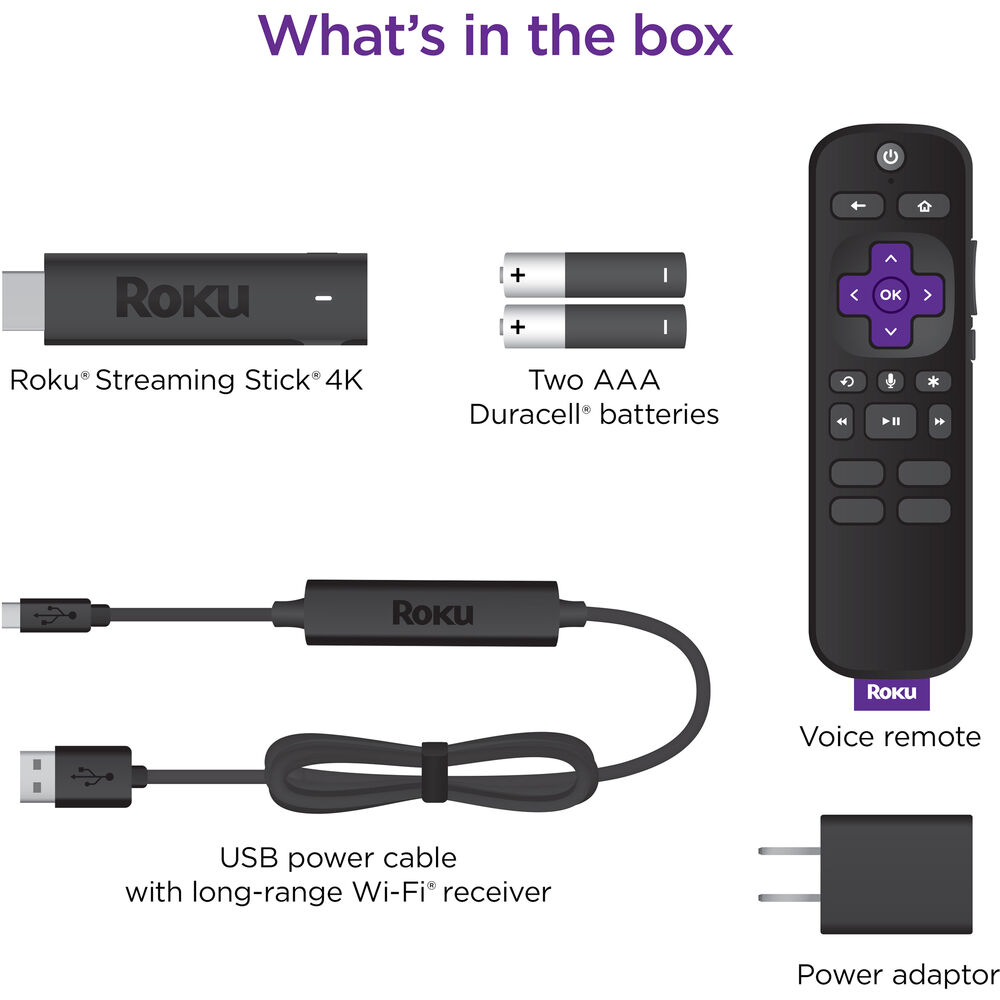 картинка Roku Streaming Stick 4K от магазина Одежда+