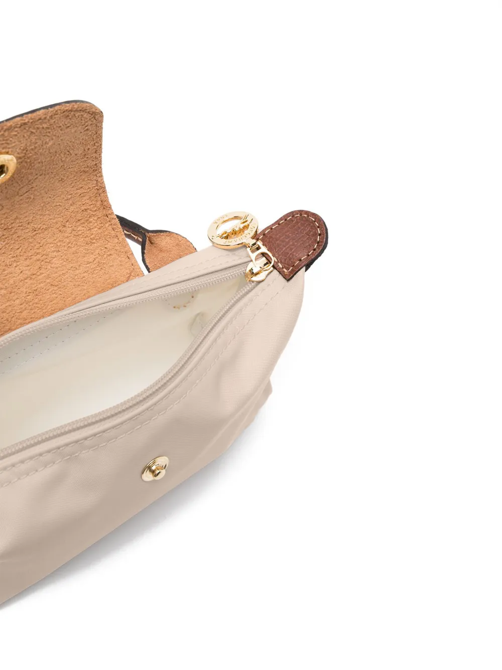 картинка Сумка Longchamp Le Pliage Original Pouch, кремового цвета от магазина Одежда+
