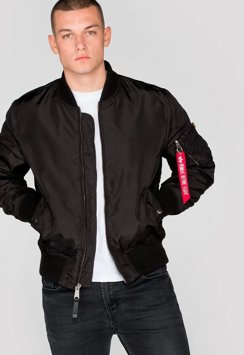картинка Куртка-бомбер Alpha Industries "MA-1 TT", черный от магазина Одежда+
