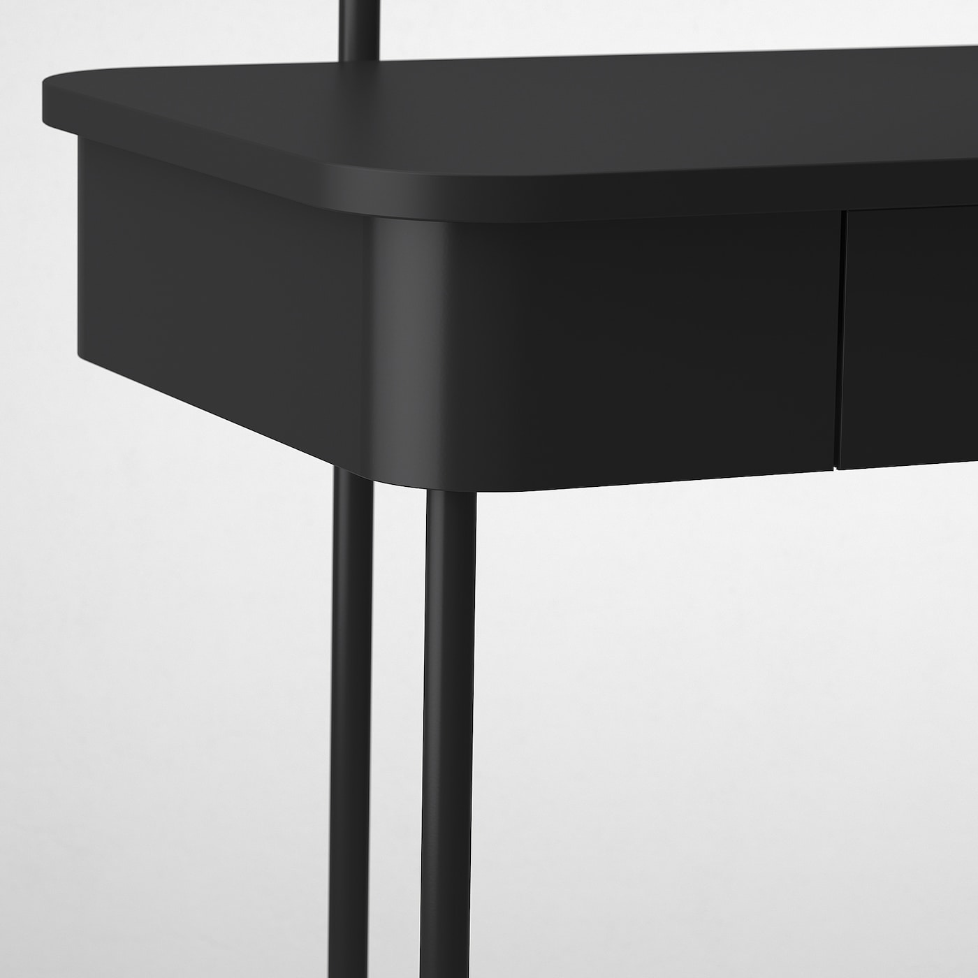 картинка Туалетный столик IKEA GRАFJАLLET, 100x42 см, антрацит от магазина Одежда+