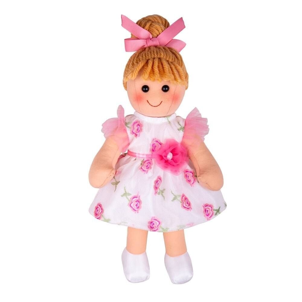картинка Bigjigs Toys, Тряпичная кукла Меган от магазина Одежда+