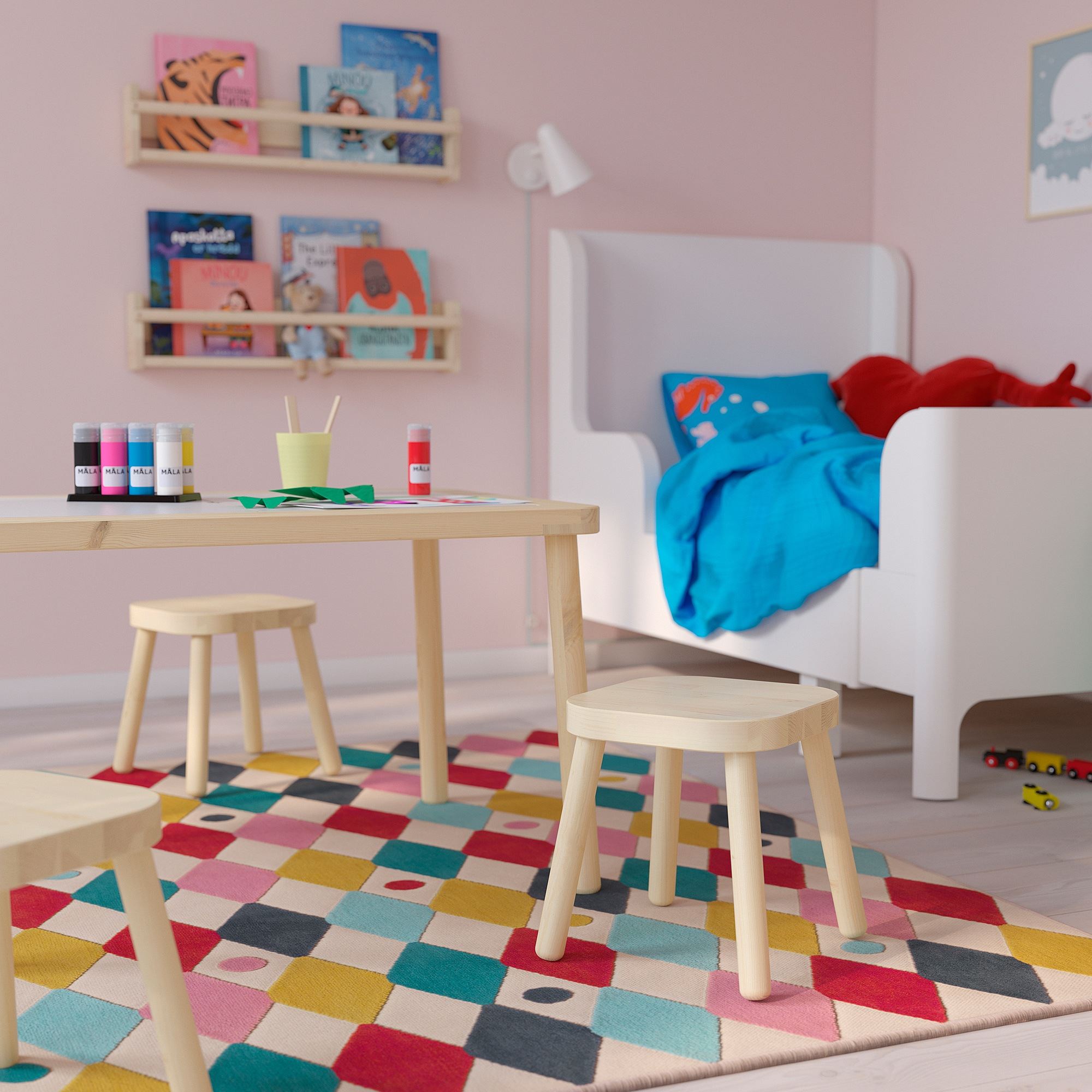 картинка Детский стул FLISAT IKEA, сосна от магазина Одежда+