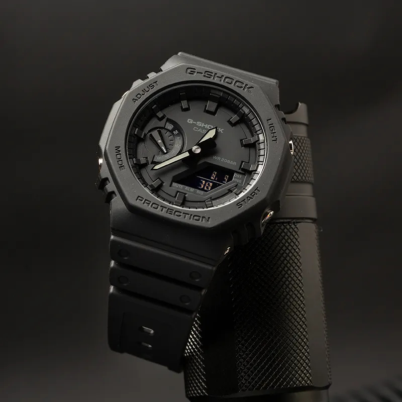 картинка Часы Casio G-Shock GA-2100-1A1, черные от магазина Одежда+