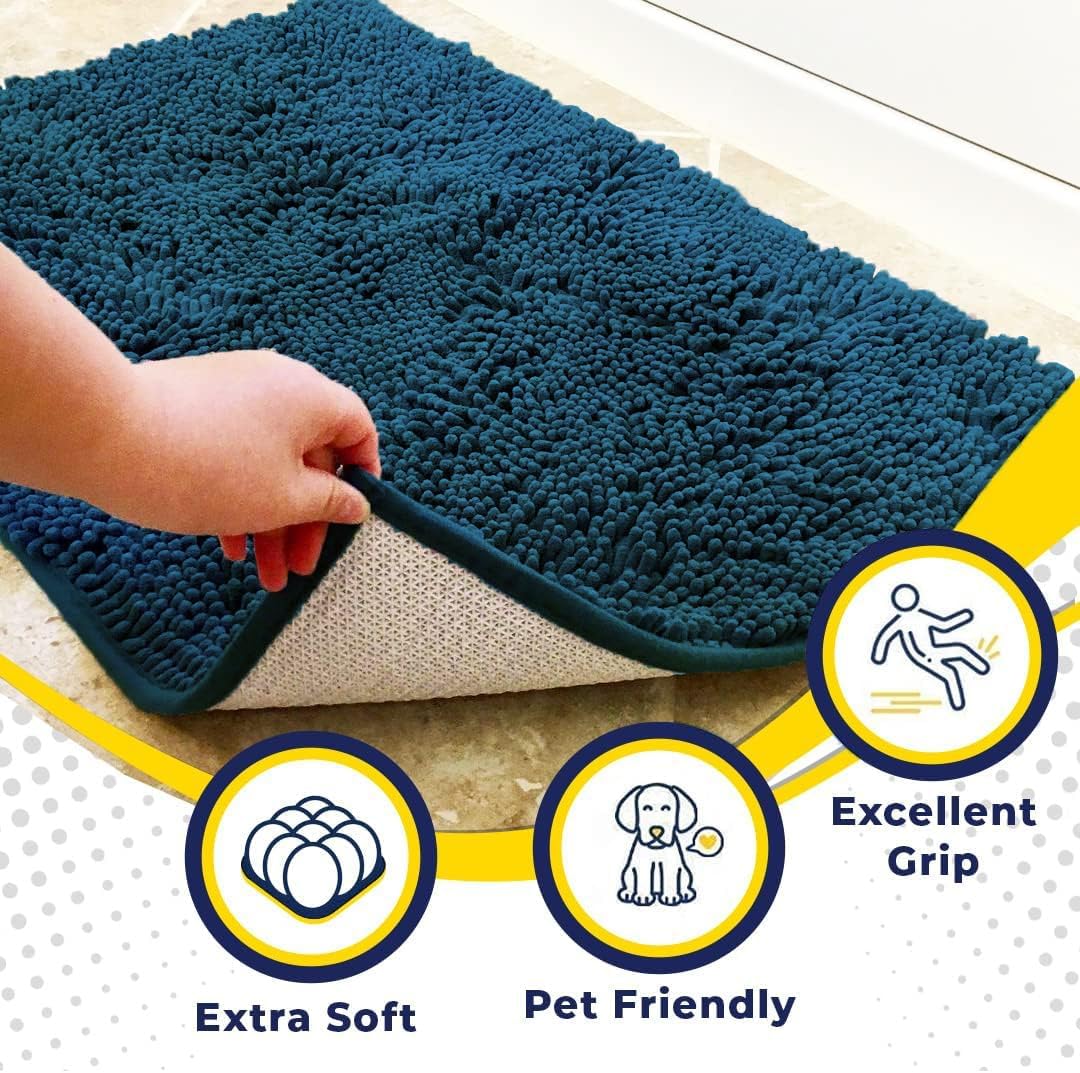 картинка Коврик универсальный Muddy Mat, 49х77 см, синий от магазина Одежда+