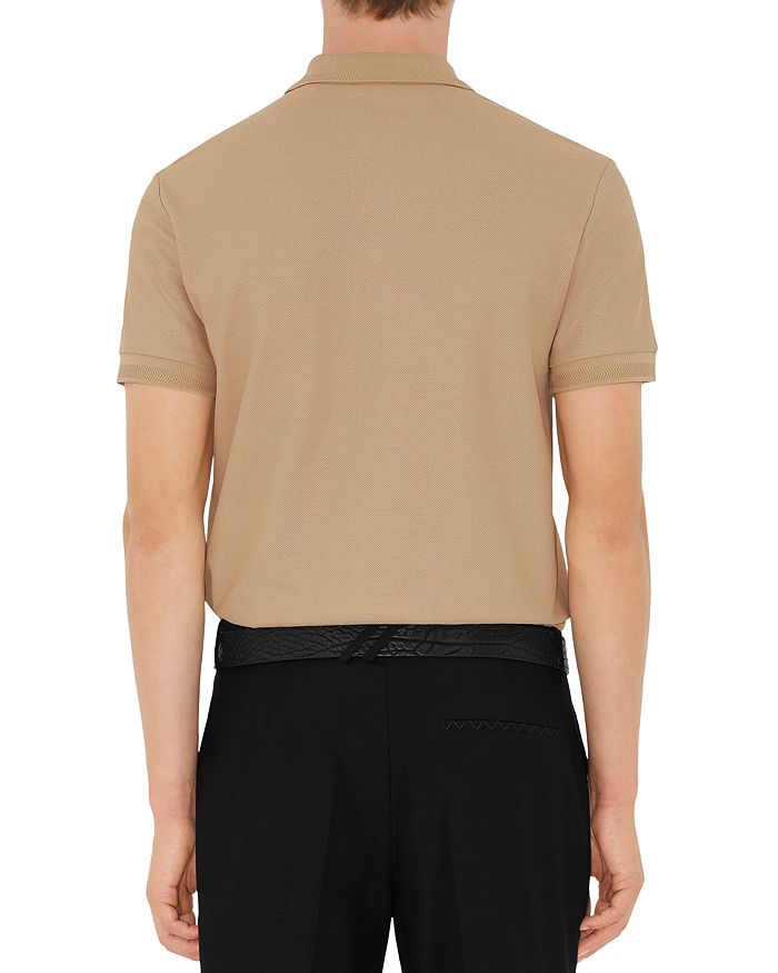 картинка Поло Burberry Eddie Cotton Piqu? Equestrian Knight, коричневый/бежевый от магазина Одежда+