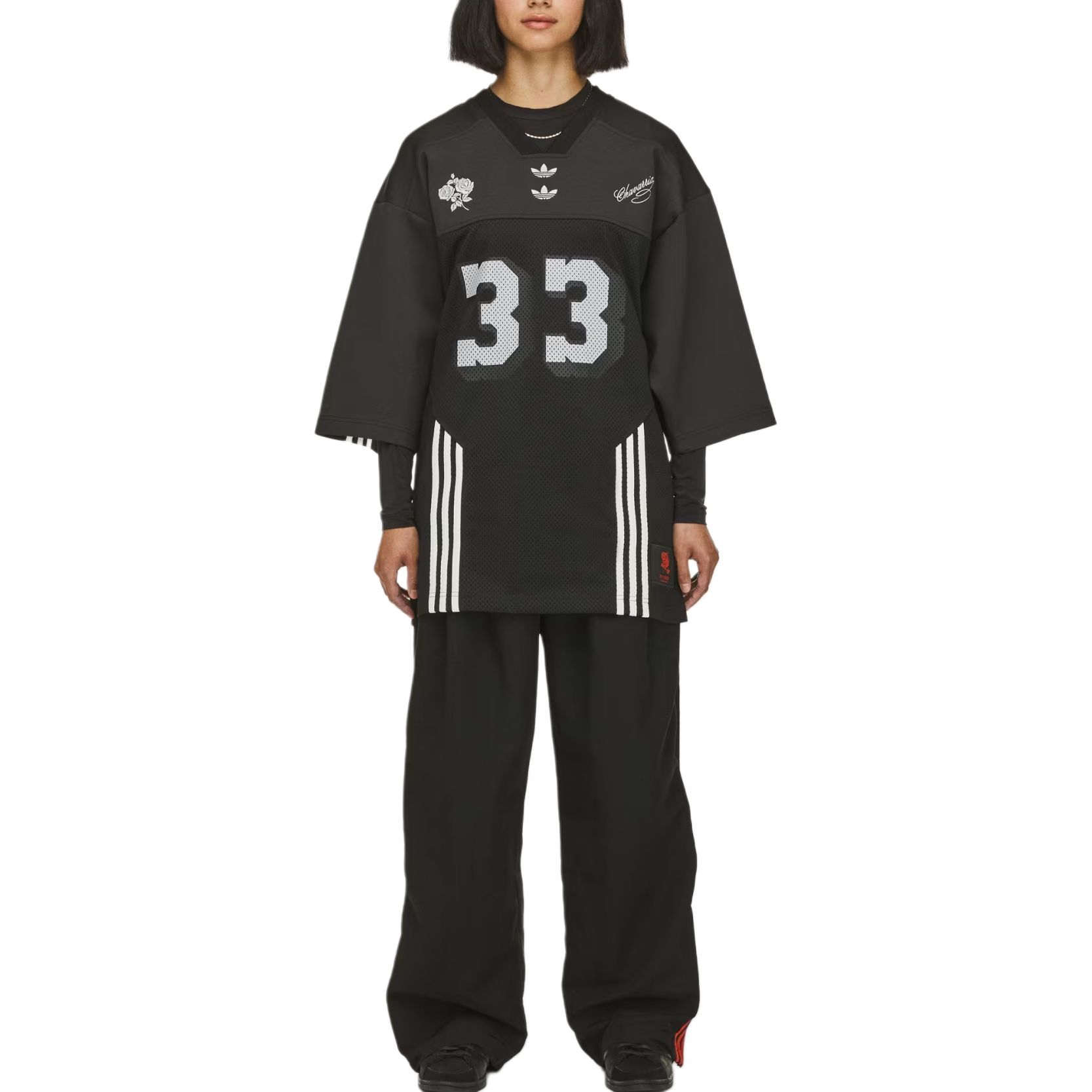 картинка Футболка Adidas Originals X Willy Chavarria, черный от магазина Одежда+