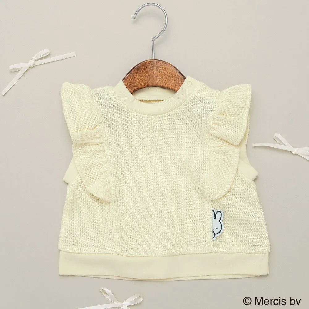 картинка Трикотажный жилет Miffy Branshes, ivory от магазина Одежда+