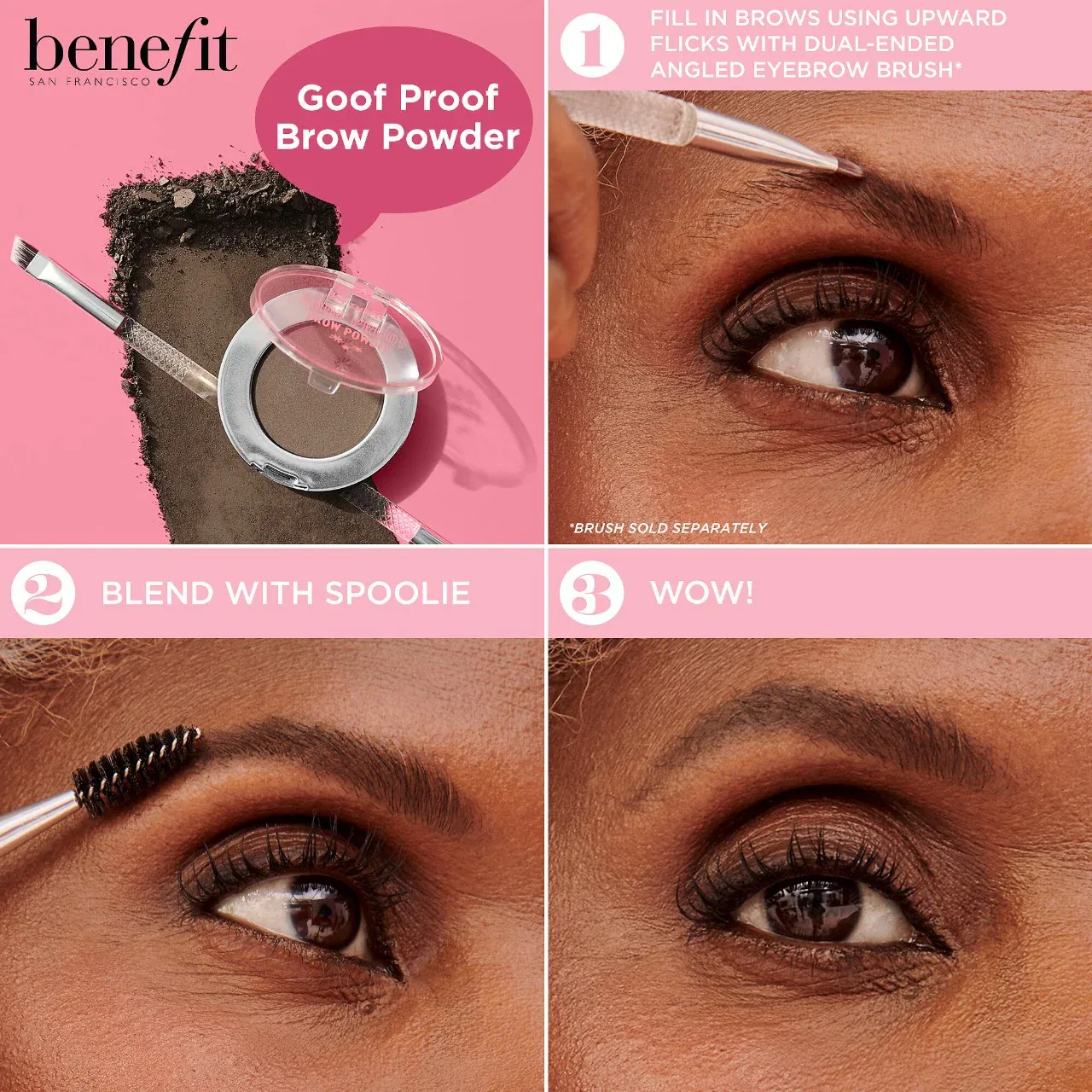 картинка Водостойкая пудра для бровей Goof Proof Benefit Cosmetics от магазина Одежда+