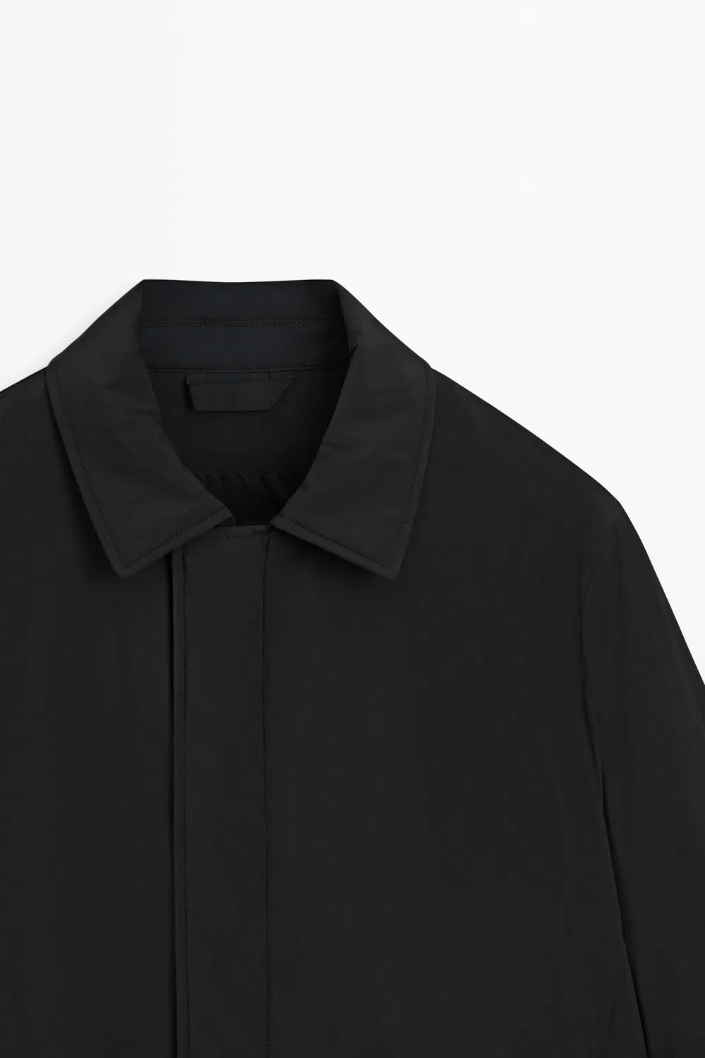 картинка Тренч Massimo Dutti, женский, черный от магазина Одежда+