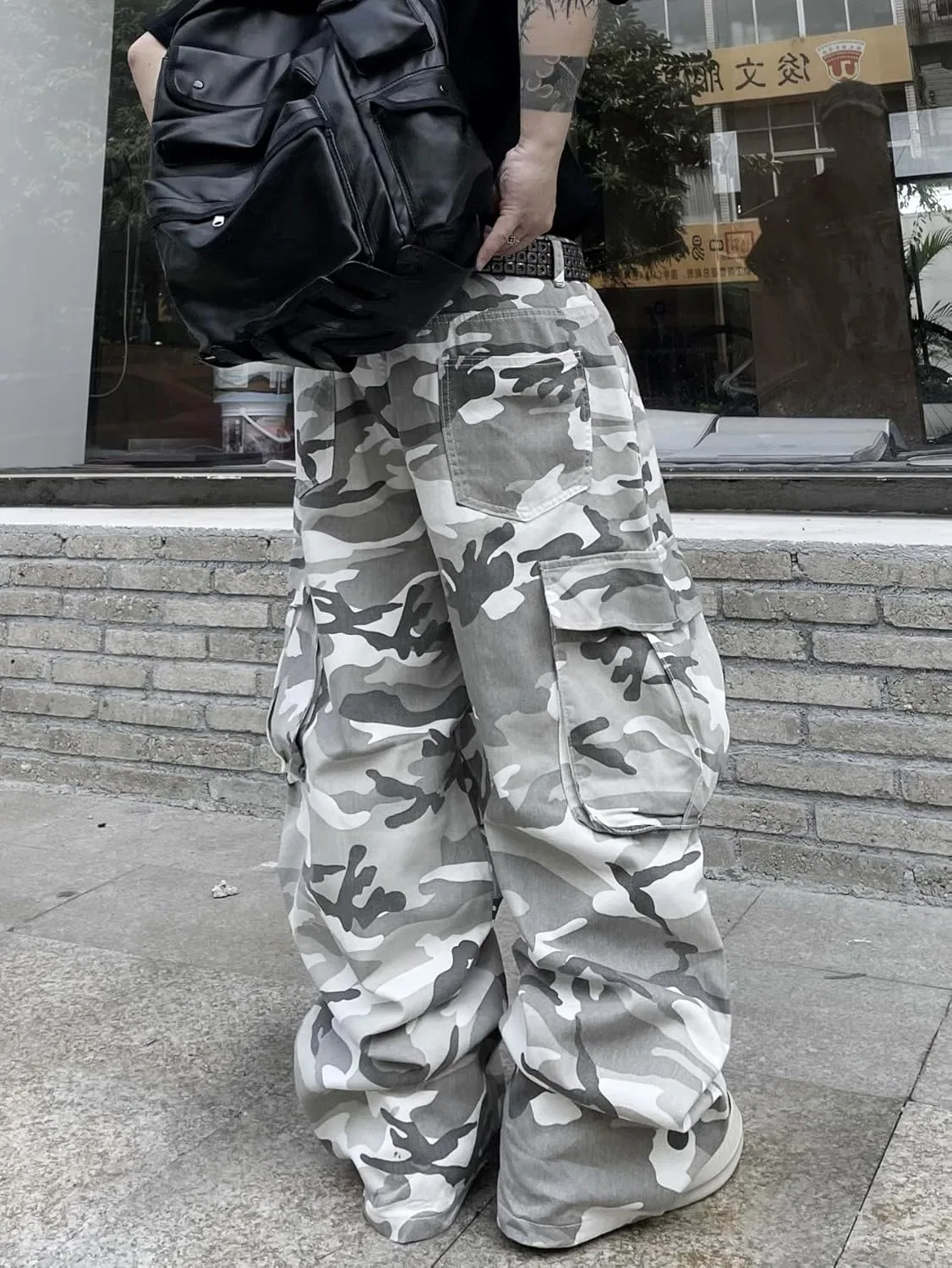 картинка Джинсы карго камуфляжные DFGIGT E20 Camo от магазина Одежда+