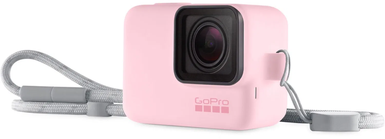 картинка Силиконовый чехол с ремешком GoPro pink от магазина Одежда+