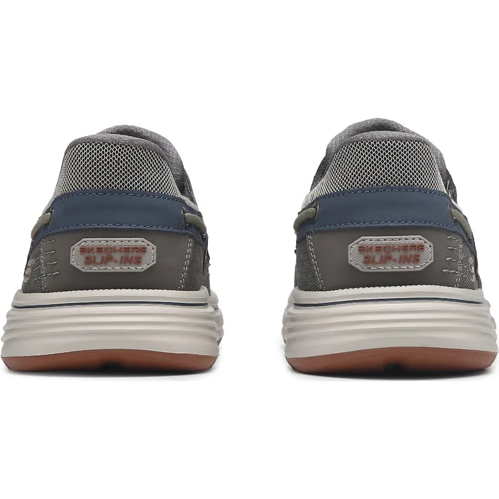 картинка Мужские слипоны Davey Skechers, Grey от магазина Одежда+