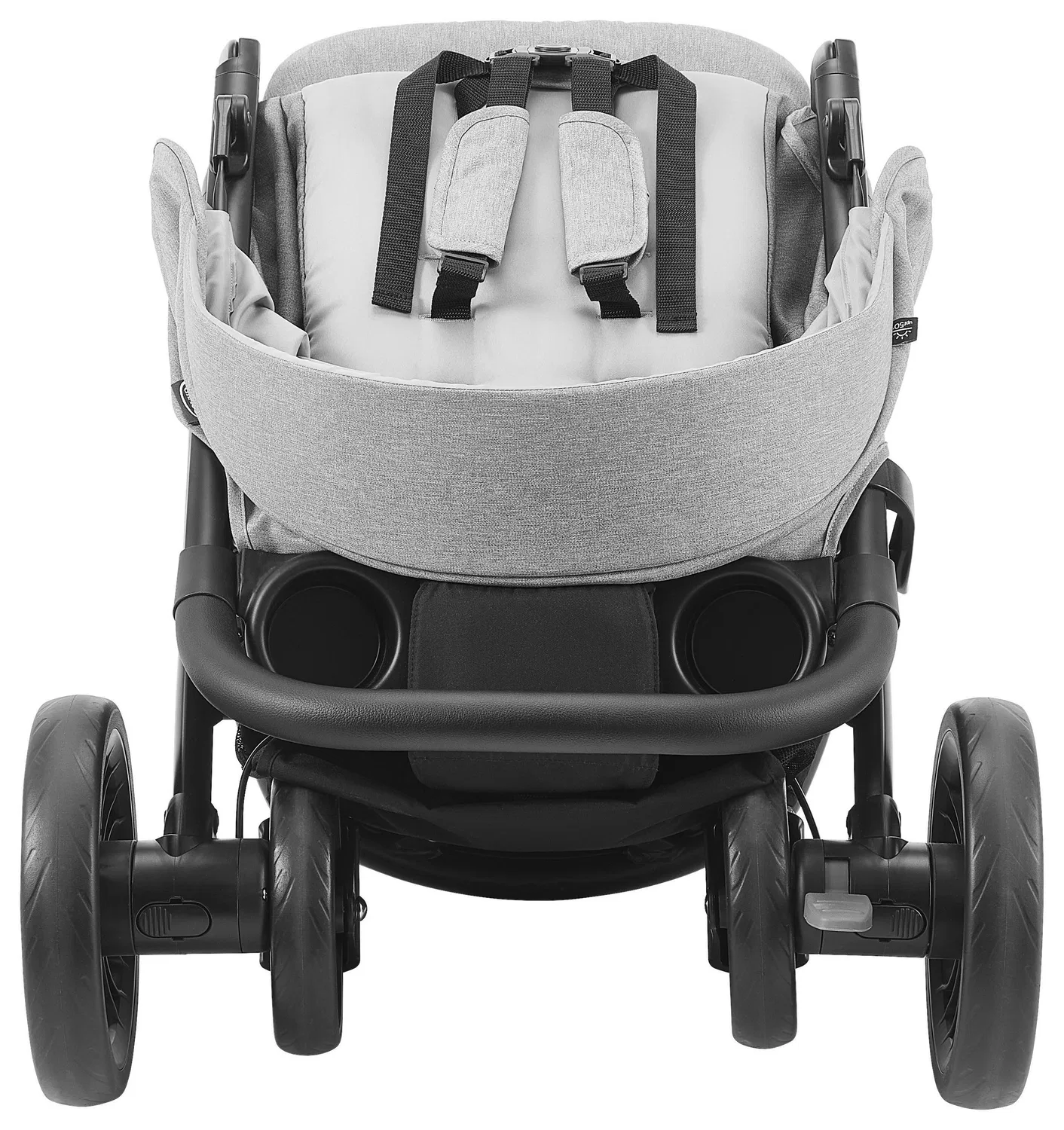 картинка Прогулочная коляска buggy eezefold dlx lunar Graco, серый от магазина Одежда+