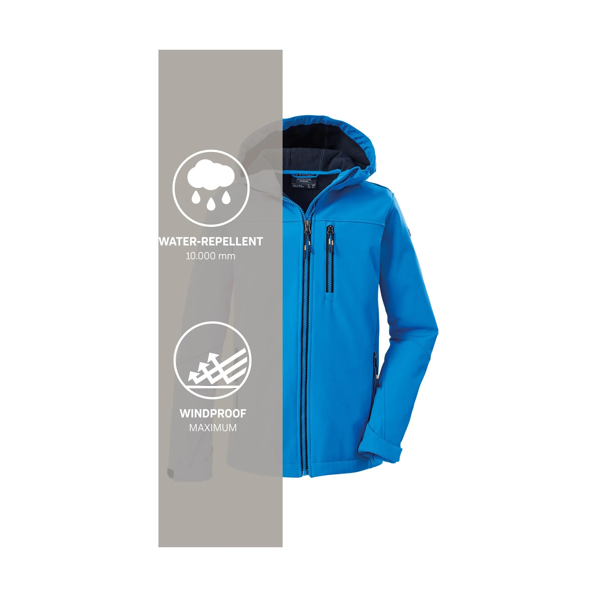 картинка Куртка Killtec Softshell «Куртка Softshell для мальчиков», цвет blau от магазина Одежда+