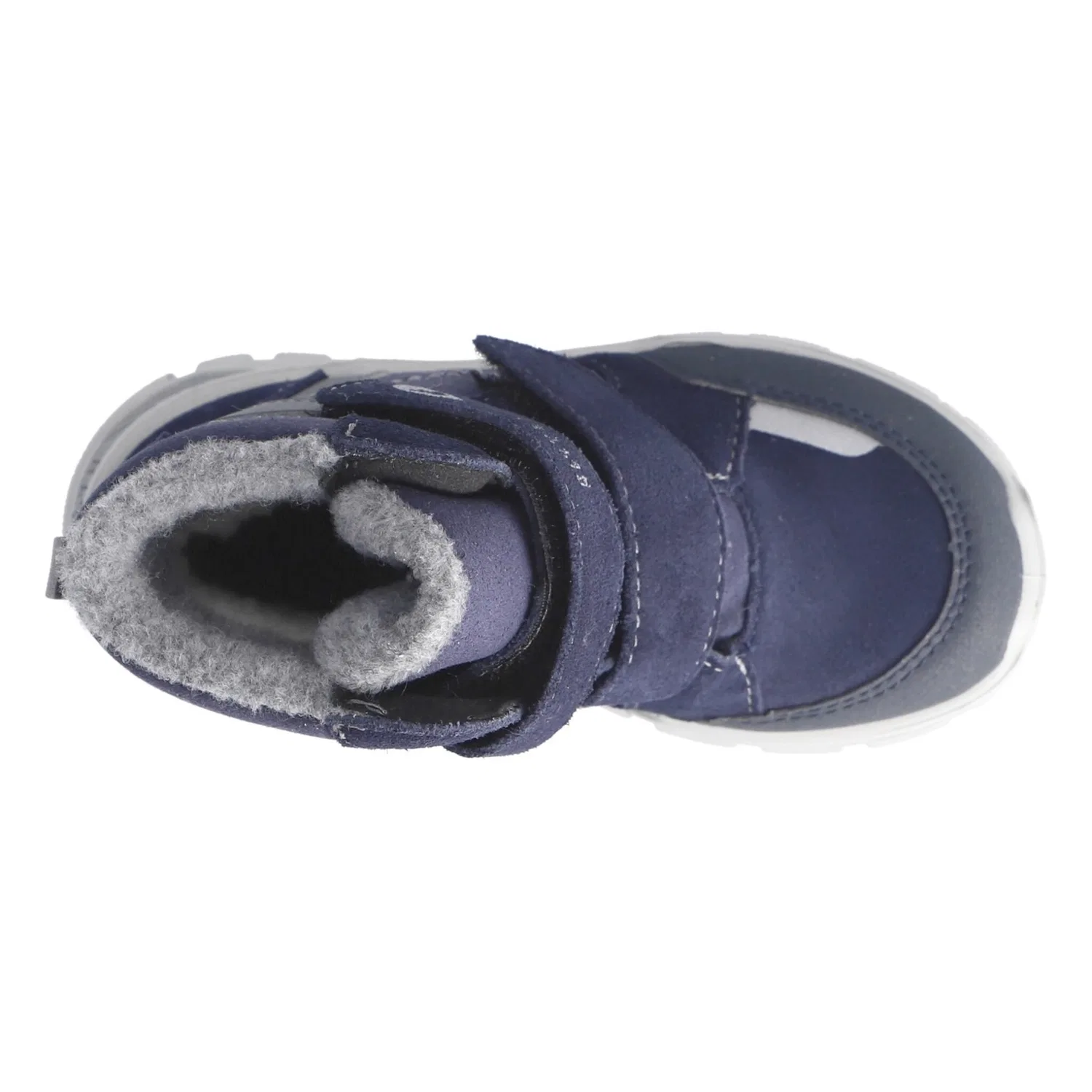 картинка Детские зимние дутики с мембраной Sympatex Ricosta, Blue-Grey от магазина Одежда+