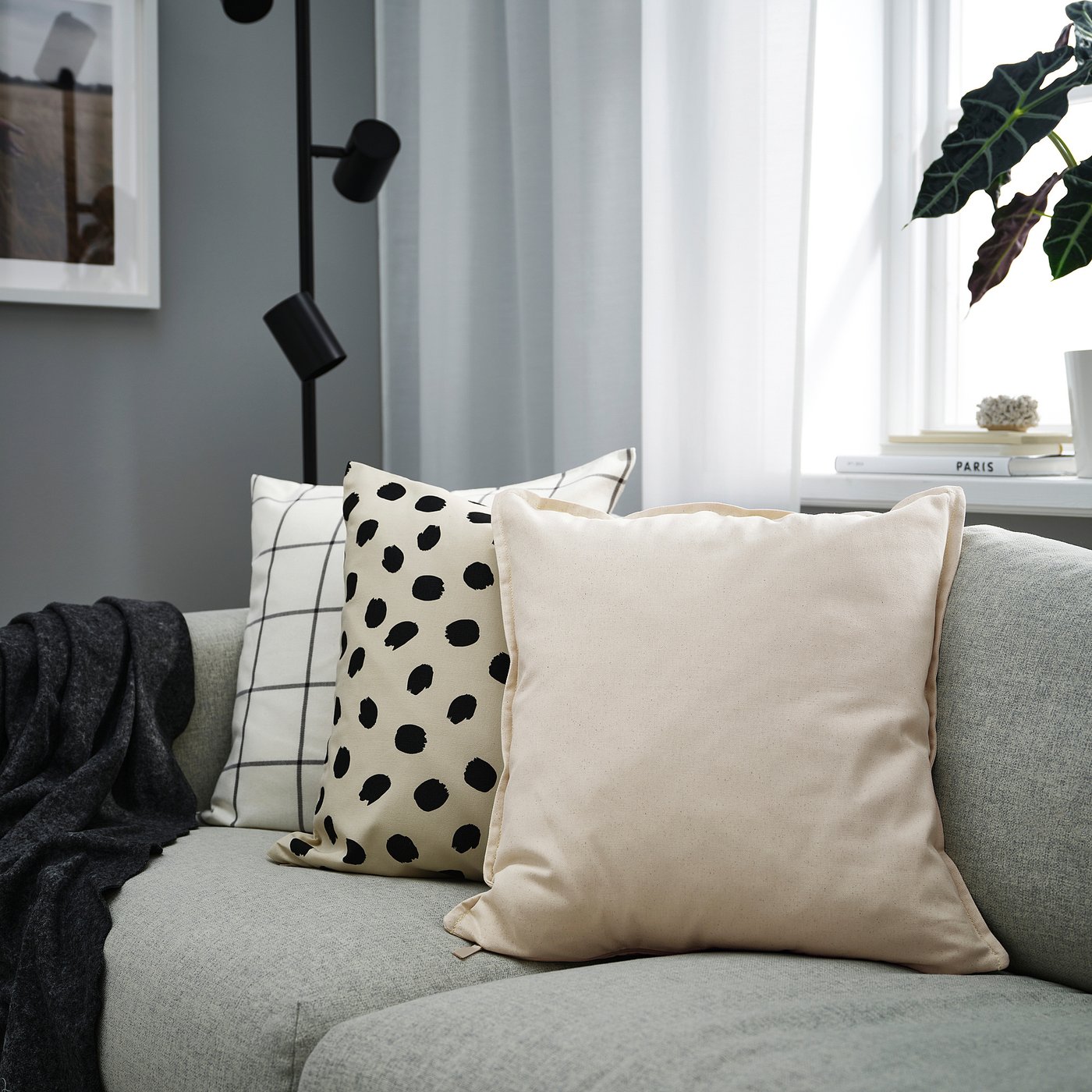 картинка Наволочка, натуральная, 50х50 см Gurli IKEA от магазина Одежда+