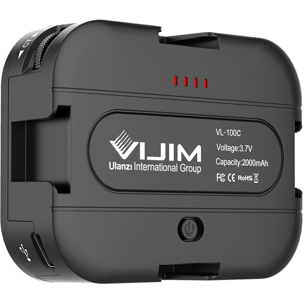 картинка Светодиодный видеосветильник VIJIM VL-100C с переменной цветовой температурой от магазина Одежда+