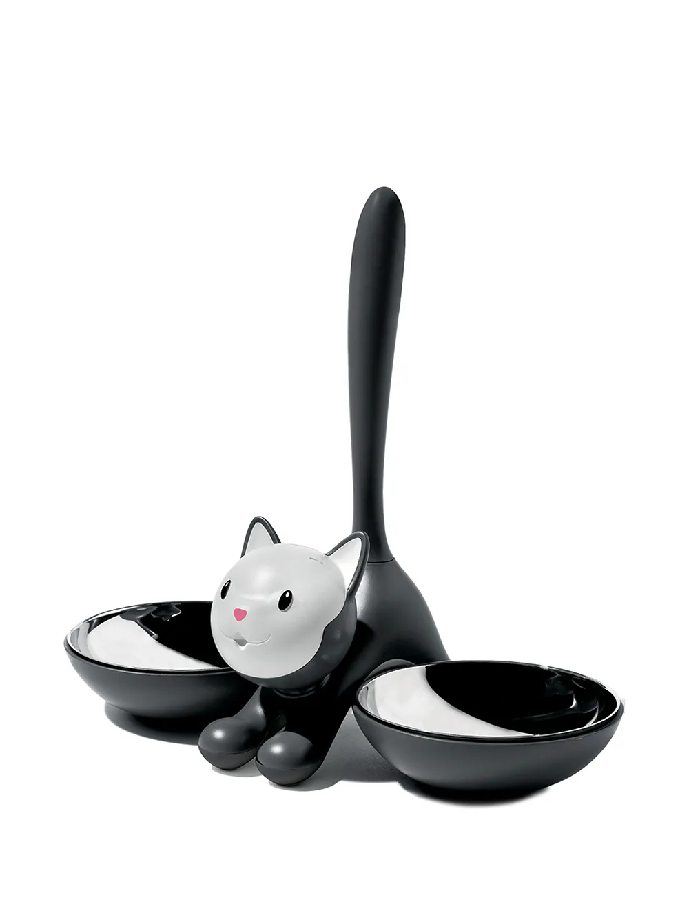 картинка Миска для кошки Tigrito Alessi, черный от магазина Одежда+
