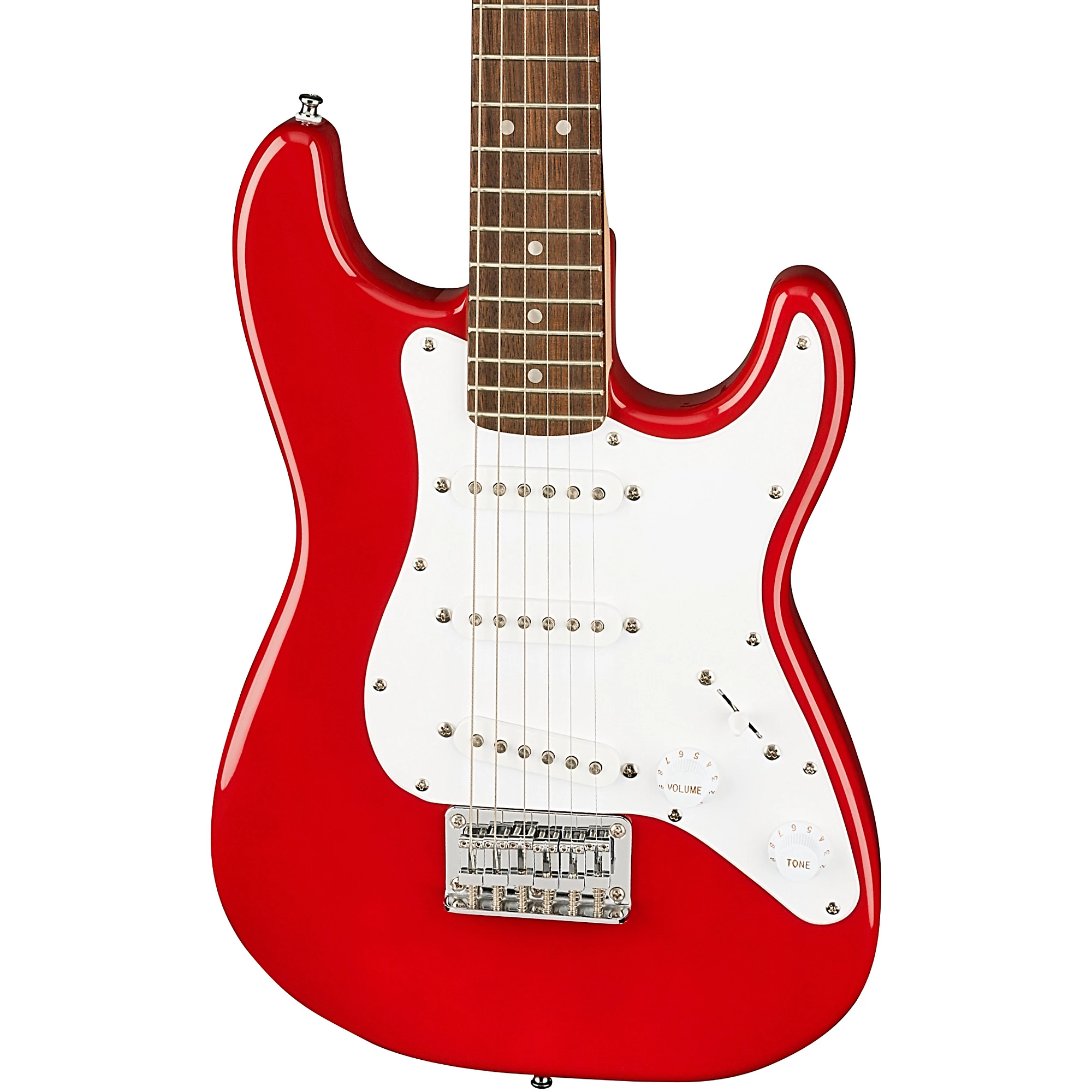 картинка Электрогитара Squier Affinity Mini Stratocaster V2, Dakota Red от магазина Одежда+