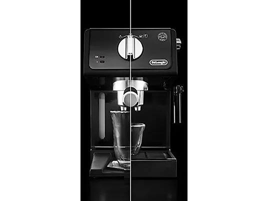 картинка Рожковая кофеварка DeLonghi ECP 31.21, черный / серебристый от магазина Одежда+