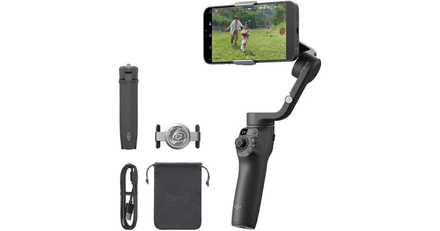 картинка Комплект для видеоблогинга DJI Osmo Mobile 6 от магазина Одежда+