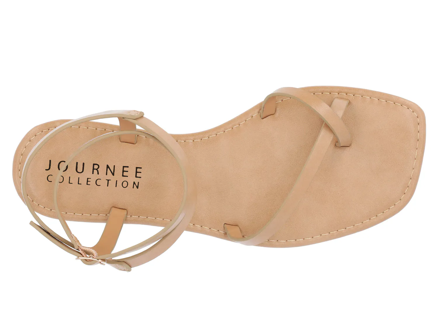 картинка Сандалии Charra Sandal Journee Collection, бежевый от магазина Одежда+