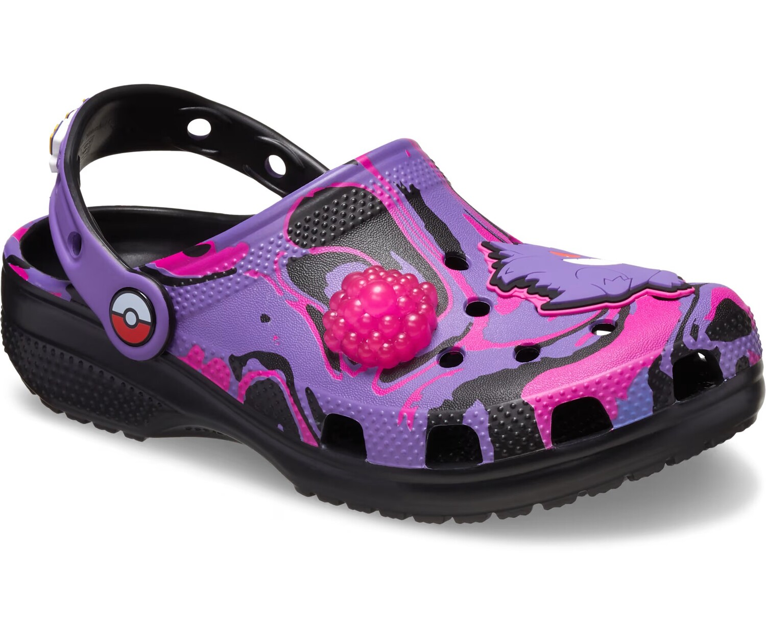 картинка Сабо детские Crocs Classic Clog x Pokémon, Gengar, фиолетовый от магазина Одежда+