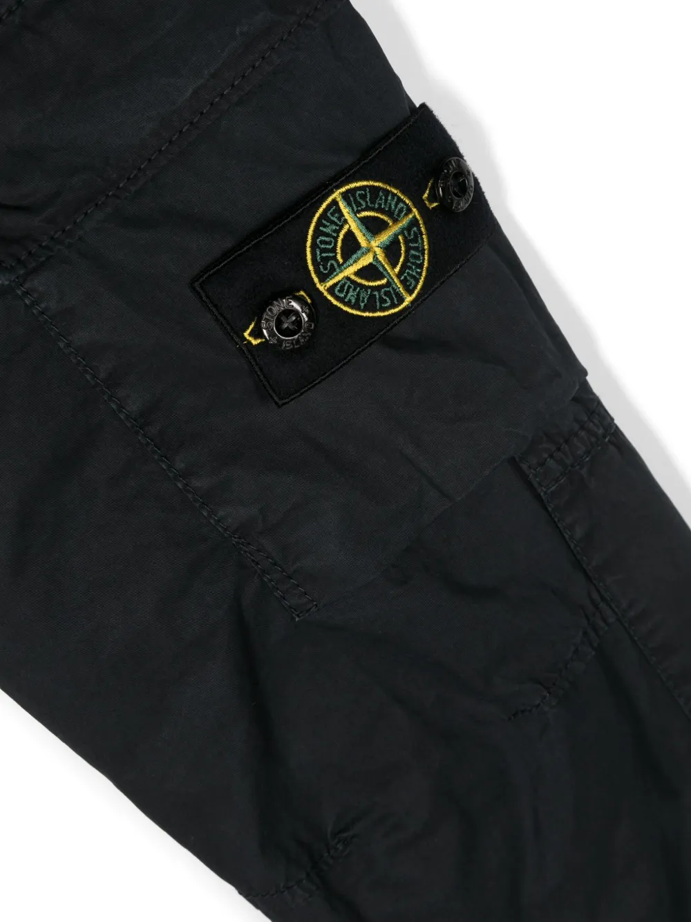 картинка Узкие брюки карго Stone Island Junior, синий от магазина Одежда+