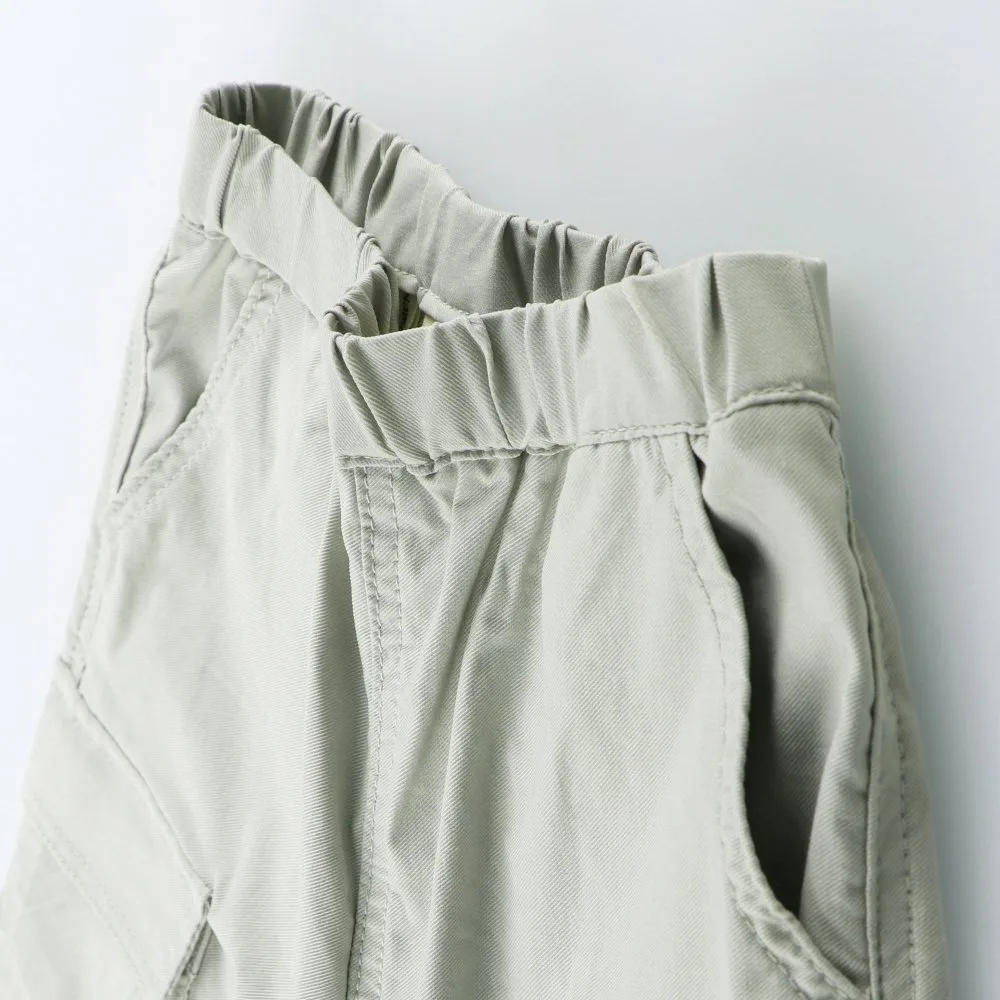 картинка Брюки-карго из эластичной саржи Branshes, Light gray от магазина Одежда+