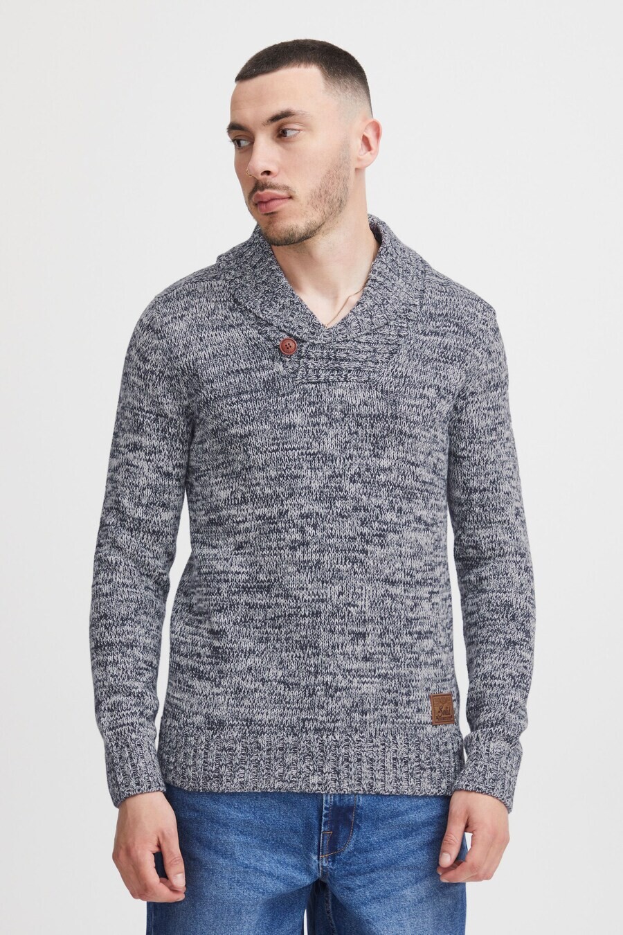 картинка Водолазка !Solid Sweater Phil, синий от магазина Одежда+