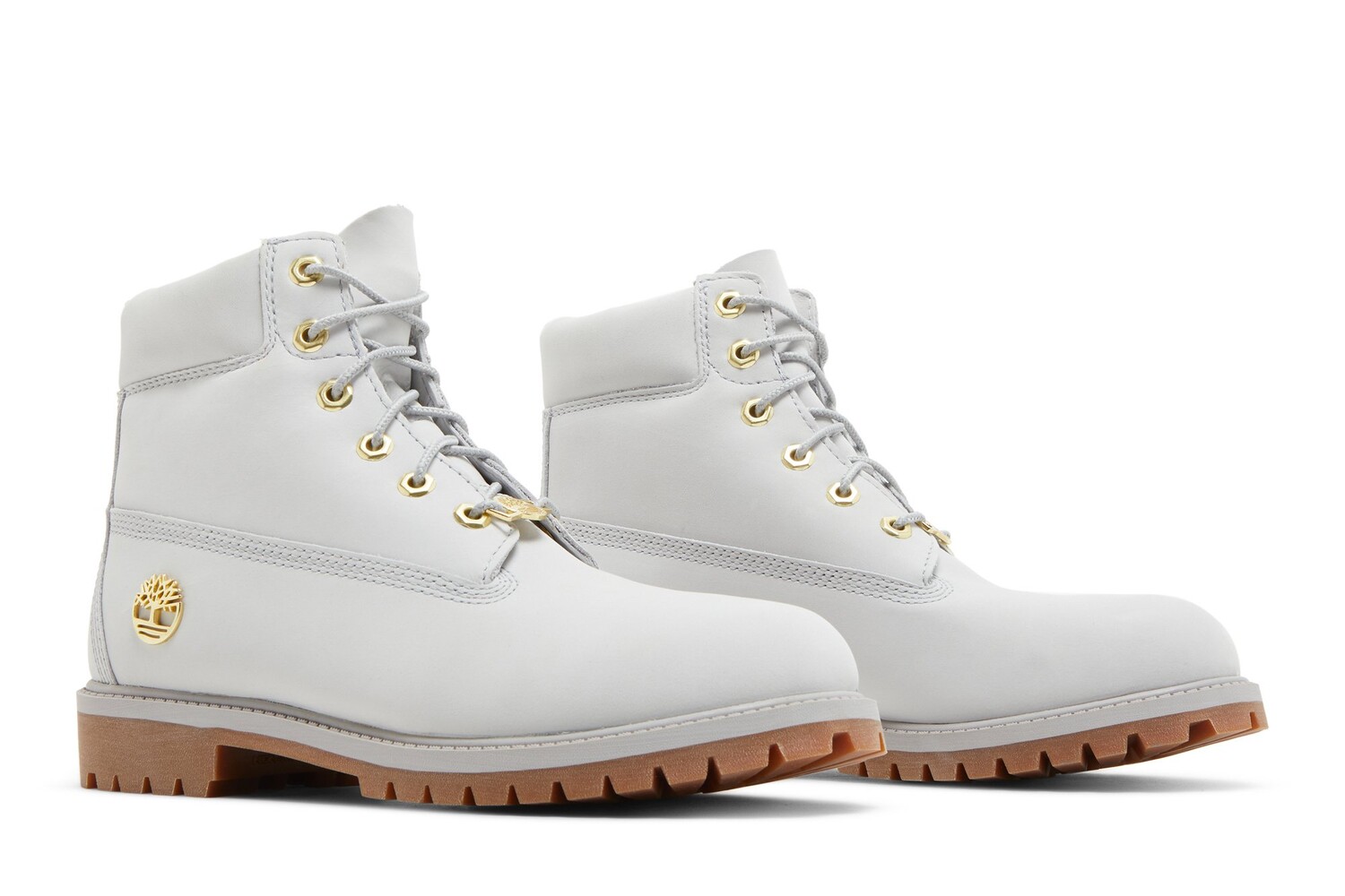 картинка Ботинки Timberland Premium 6 Inch Junior, светло-серый от магазина Одежда+